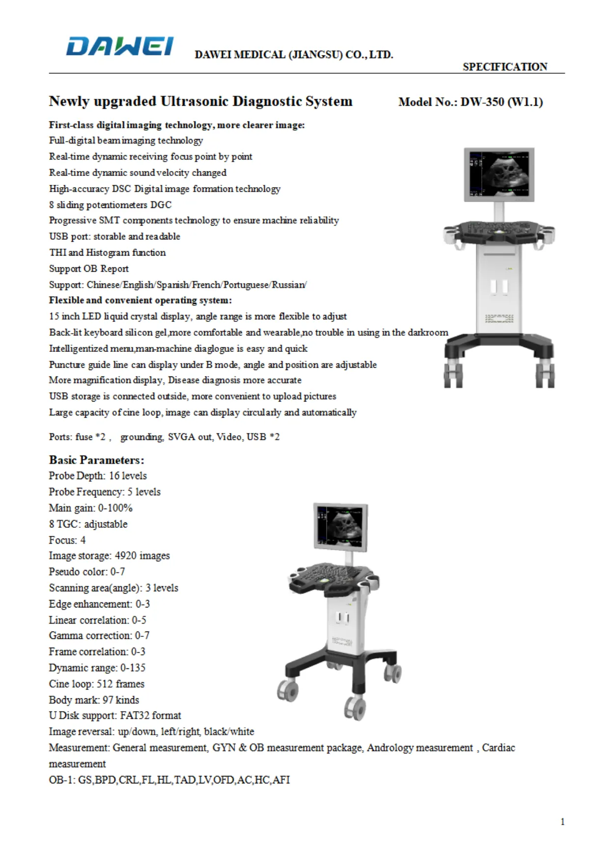Portable Ultrasound solutions positioned for clinical imaging, procurement review and departmental planning.